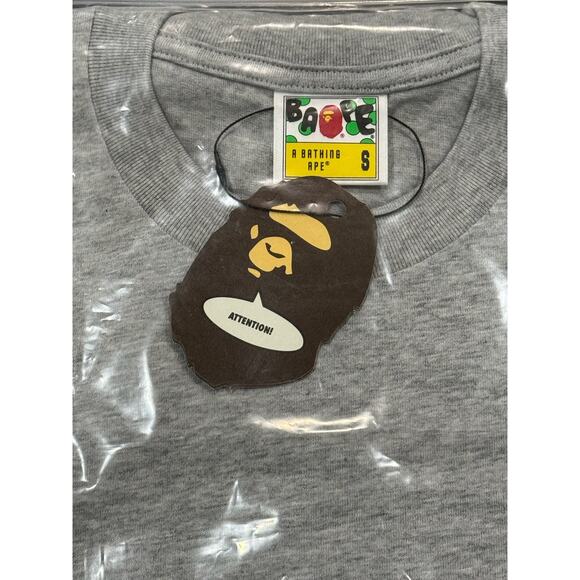 BAPE*A BATHING APE MEN T-SHIRT ONE POINT RELAXED FIT SS TEE MENS* - Picture 6 of 6